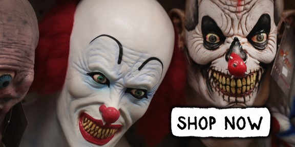 Clown Masks to Wear if You Dare