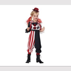 Creepy Clown Kid Costume