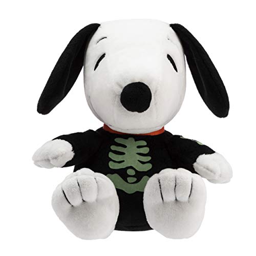Snoopy in A Glow in The Dark Skeleton Halloween Costume