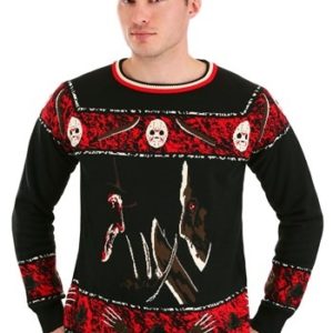Freddy Vs Jason Ugly Halloween Sweater