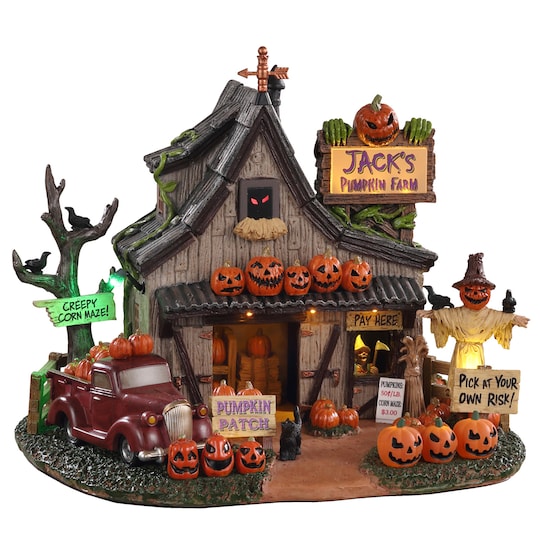 Lemax® Spooky Town® Jack's Pumpkin Farm Halloween Countdown