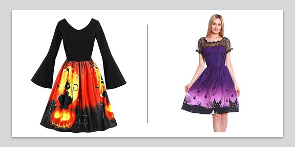 Look Savage in these Halloween Dresses