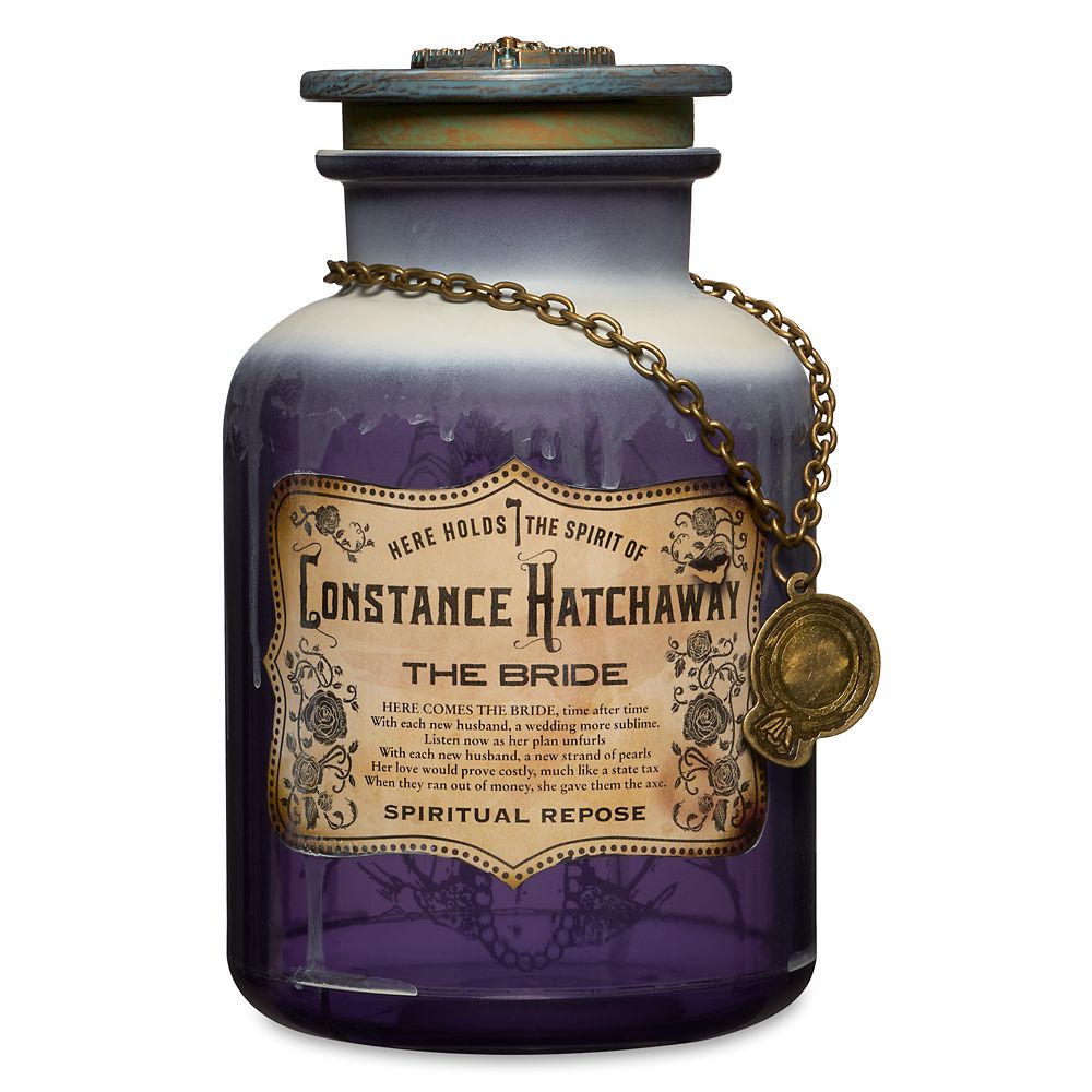 Constance Hatchaway (The Bride) Host A Ghost Spirit Jar – The Haunted Mansion